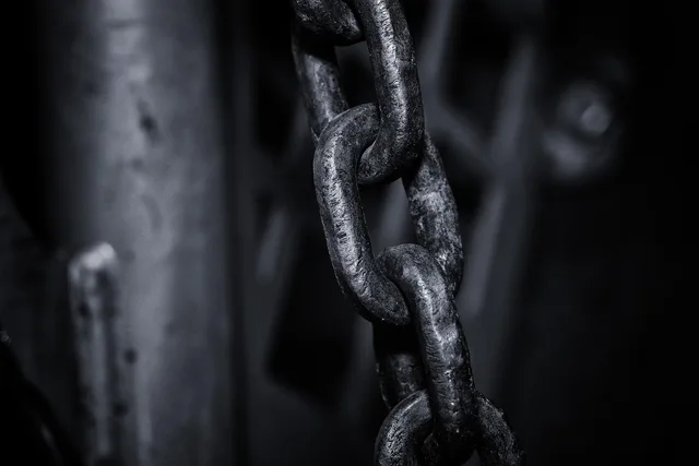 iron, iron chain, connection, chain, limbs, chain link, close up, black and white recording, chain, chain, chain, chain, chain, chain link, chain link. Creator net worth methodology: the links you can actually check